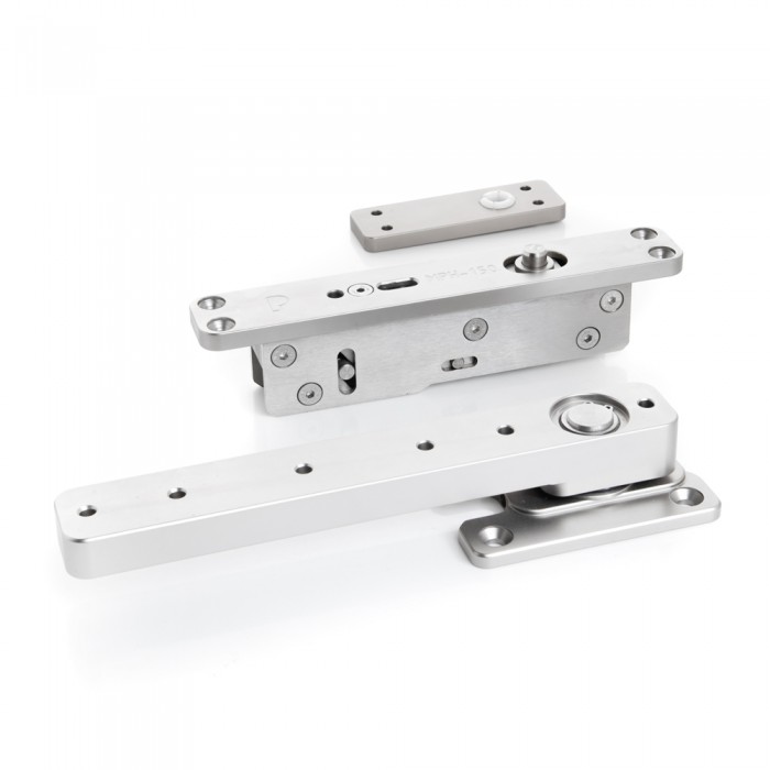 Μηχανισμός Μεντεσέ PIVΟΤ για Τοποθέτηση στο Δάπεδο Inox Anodized Panidis 12-MPH-150-S-14