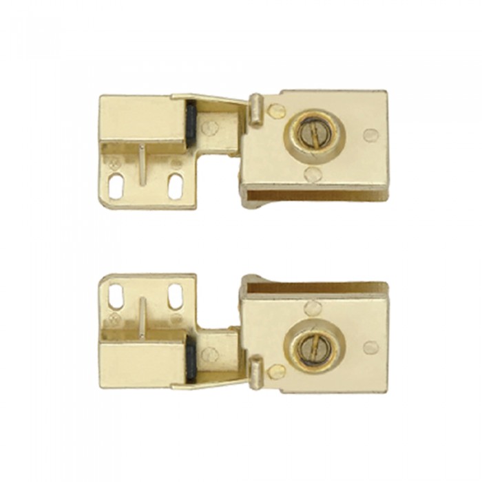 Μεντεσές Κρυστάλλων Χρυσό ζεύγος (2 τεμάχια)