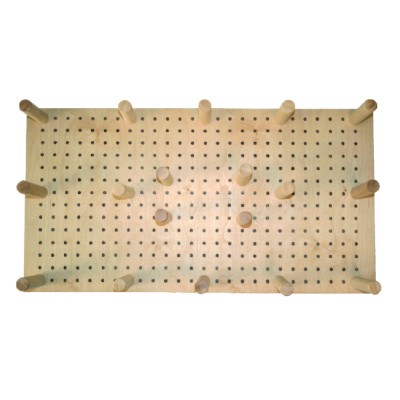 Πιατοθήκη Ξύλινη 1120x482x15mm με 18 Πασαλάκια Σημύδα EuroFit 130806.0024