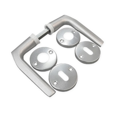 Πόμολο πόρτας αλουμινένιο για ξύλινες πόρτες Martin 08929