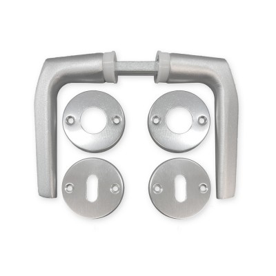 Πόμολο πόρτας αλουμινένιο για ξύλινες πόρτες Martin 08929