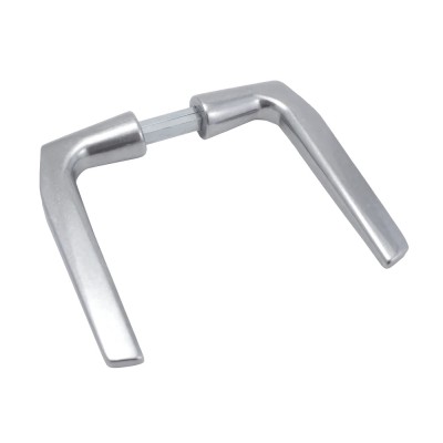 Πόμολο Κοφτο Αλουμινίου Χωρίς Ροζέτα Ασημί MARTIN 08933