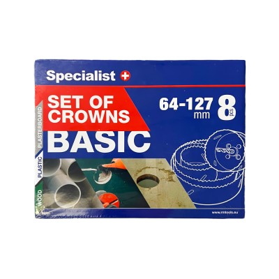 Ποτηροτρύπανα HSS-BI-METAL Σετ 8 Τεμαχίων SPECIALIST+ 69/5-001