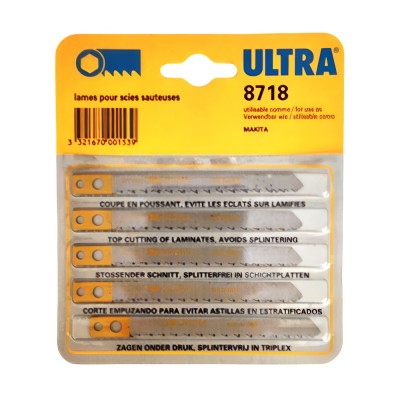 Πριονάκια Σέγας για Μέταλο και Σκληρό Πλαστικό Ultra 8718 1 Τεμάχιο