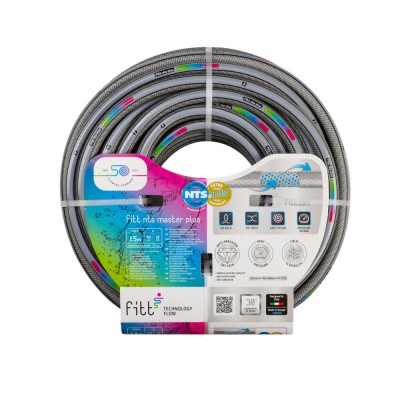 Επαγγελματικό Λάστιχο Υψηλής Απόδοσης 6 Επιπέδων με Τεχνολογία Double-Mesh NTS 5/8 (Ø15mm) 15m FITT NTS Master Plus