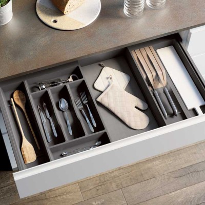 Μαχαιροθήκη Ξύλινη 102x197x43mm σε Ξύλο Οξυάς Eurofit 130805.0048