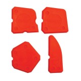 Σπάτουλες Σιλικόνης Σετ 4 Τμχ Yato YT-5261