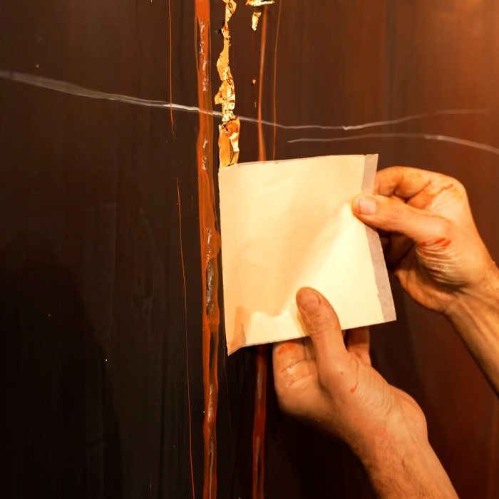 Φύλλα Χρυσού για Δημιουργία Τεχνοτροπίας 14x14cm 25 Τεμάχια Giorgio Graesan & Friends Gold Leaf