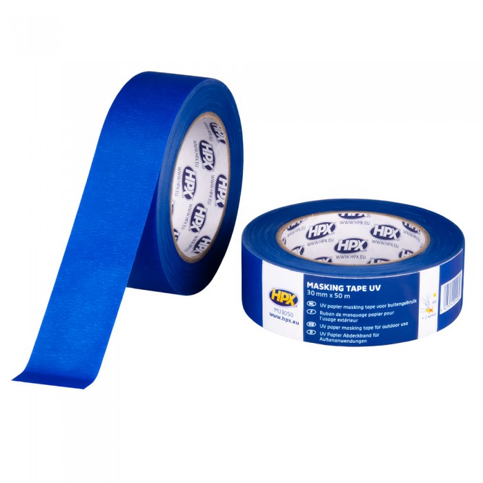 Χαρτοταινία βαφής UV 30mm x 50m  HPX Masking Tape UV 4600 MU3050