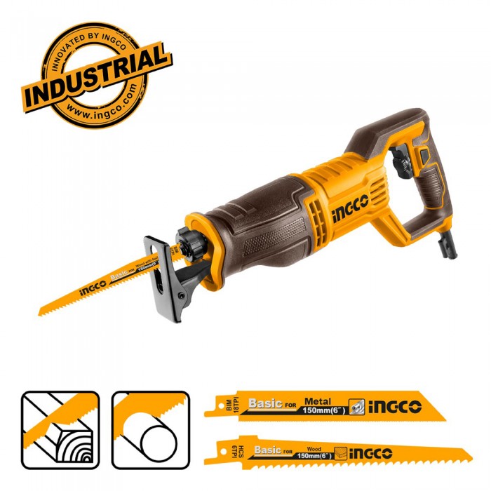 Ηλεκτρική Σπαθόσεγα με Αυτόματο Κούμπωμα Λάμας 750W Ingco RS7508