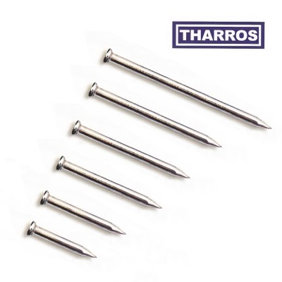 Ατσαλόκαρφα Εγχώρια 2x20mm THARROS  σε Πλαστικό Σακουλάκι 100 Τεμάχιων