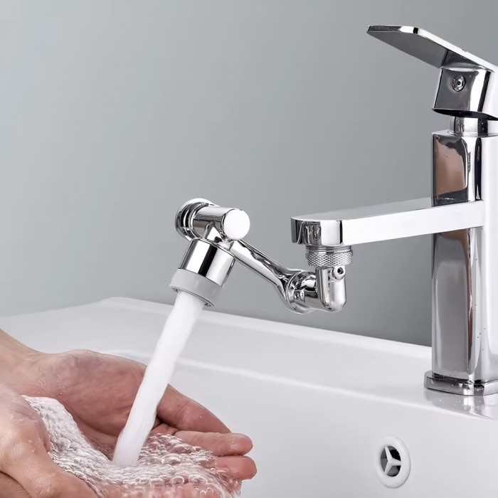 Πολύσπαστη 4 × 360° Προέκταση Μπαταρίας Χρωμέ ARAYMOS FA1006