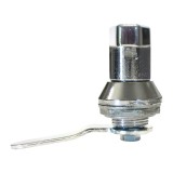 Λαβή Μεταλλικής Ντουλάπας Ταφ με Κλειδαριά και Κόντρα Παξιμάδι Νίκελ