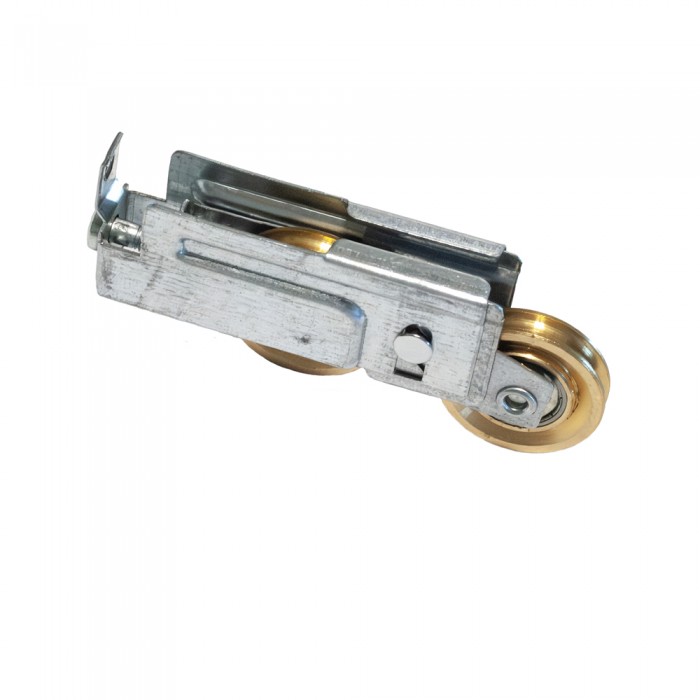 Ράουλο Ορειχάλκινο Διπλό Συρόμενης Αλουμινόπορτας 38mm