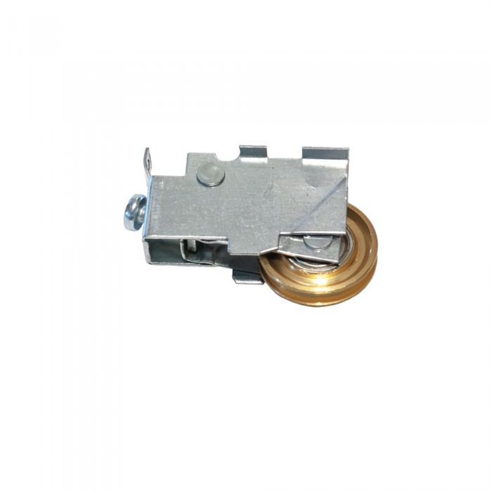 Ράουλο Ορειχάλκινο Μονό Συρόμενης Αλουμινόπορτας 38mm