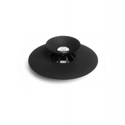 Πώμα μπάνιου και Σχάρα για τις Τρίχες Μαύρο Umbra FLEX 023464-040