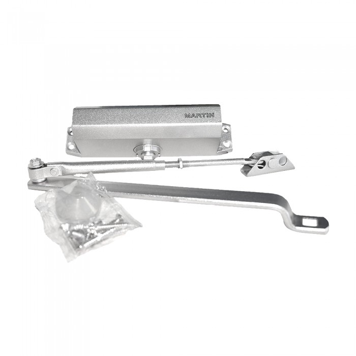 Σούστα Επαναφοράς πόρτας Γκρι Martin 08902