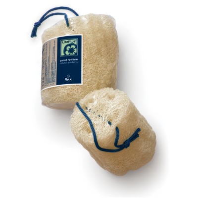 Ακατέργαστη Λούφα 15cm με κορδόνι 100% Φυτικό LifoPlus Small 401057