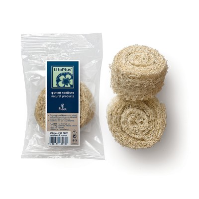 Σφουγγάρι Μπάνιου από Λούφα 100% Φυτικό για Πέλματα και Αγκώνες LifoPlus 401903