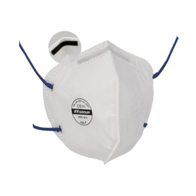 Μάσκα Σωματιδίων Αναδιπλούμενη Χωρίς Βαλβίδα 454 F Τύπου FFP1 FF Group 36454