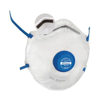 Μάσκα Σωματιδίων Κυπελλοειδής Με Βαλβίδα 456 CV Τύπου FFP1 FF Group 36456