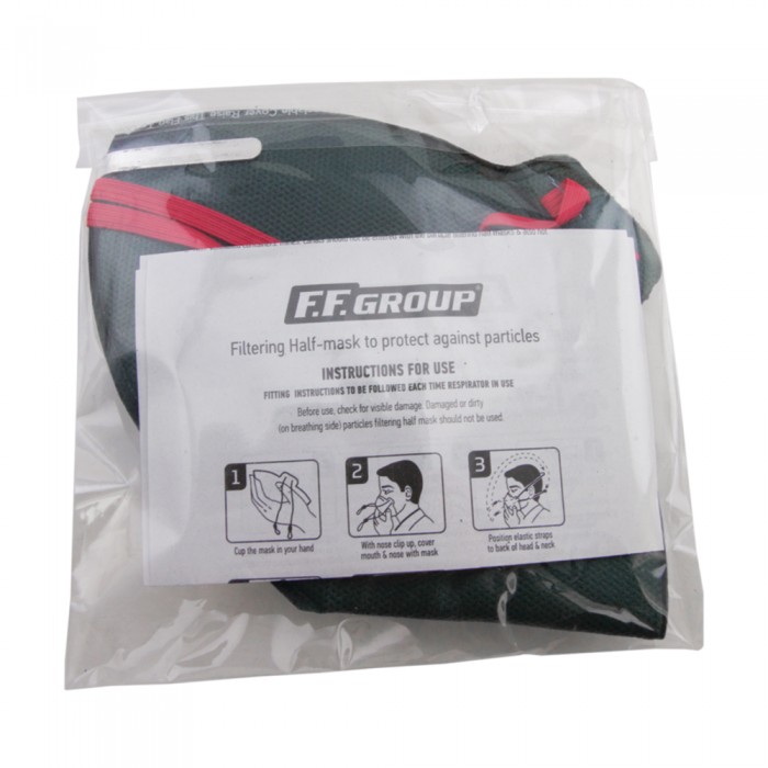 Μάσκα Σωματιδίων Κυπελλοειδής Ενεργού Άνθρακα Με Βαλβίδα 459 FCA Τύπου FFP2 FF Group 36459
