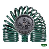 Λάστιχο Ποτίσματος Σπιράλ με Πιστόλι Εκτόξευσης  Σετ 1/2" 15m Grasher 100126
