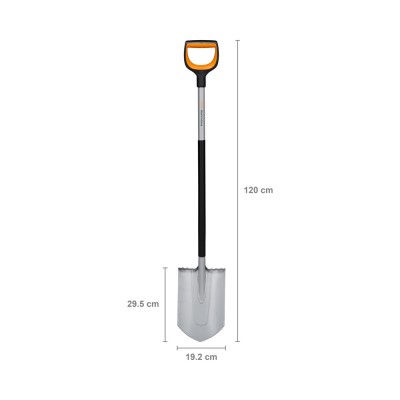 Πατόφτυαρο Αιχμηρό  με Μήκος 120cm Fiskars Pointed Spade XACT L 314833102