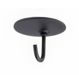 Αυτοκόλλητο Άγκιστρο Πολλαπλών Χρήσεων 27x40x40 Μαύρο Inofix 2176-3