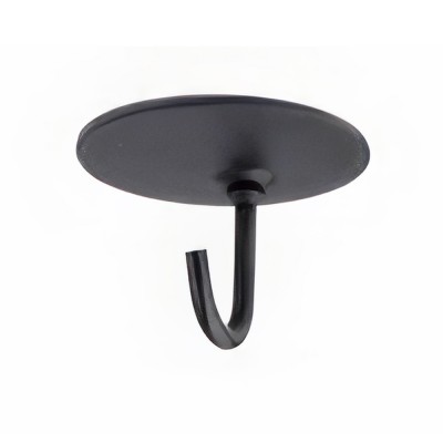 Αυτοκόλλητο Άγκιστρο Πολλαπλών Χρήσεων 27x40x40 Μαύρο Inofix 2176-3