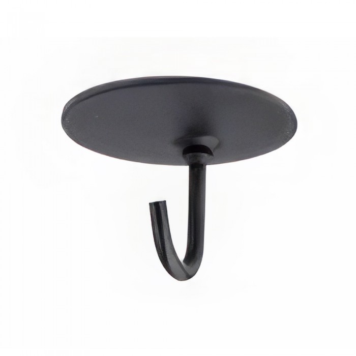 Αυτοκόλλητο Άγκιστρο Πολλαπλών Χρήσεων 27x40x40 Μαύρο Inofix 2176-3