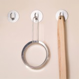 Αυτοκόλλητο Άγκιστρο Πολλαπλών Χρήσεων 27x40x40 Μαύρο Inofix 2176-3