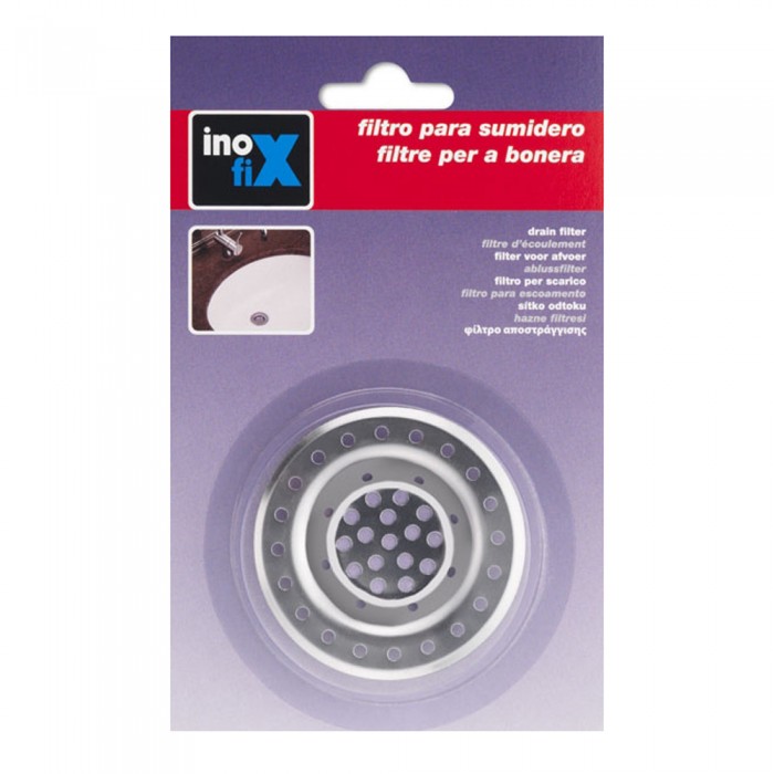 Φίλτρο Aποστράγγισης Ø42-62mm Stainless Steel Inofix 3015-1