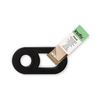 Σφήνα Πόρτας 15x94x46 mm Μαύρο Inofix Chock 3017-3