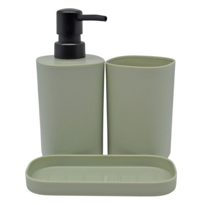 Αξεσουάρ Μπάνιου Πλαστικό Σετ 3 Τεμαχίων  Μέντα Anchor 842124