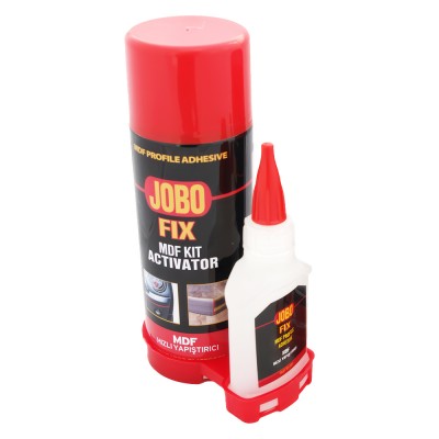 Κόλλα 2 Συστατικών Κυανοακρυλική  MDF 100GR+400ML JoboFix