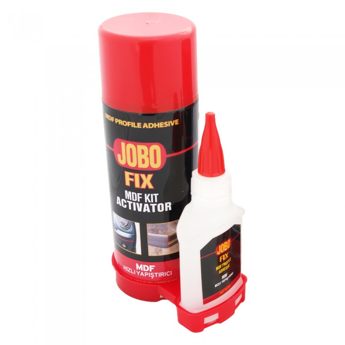 Κόλλα 2 Συστατικών Κυανοακρυλική  MDF 100GR+400ML JoboFix