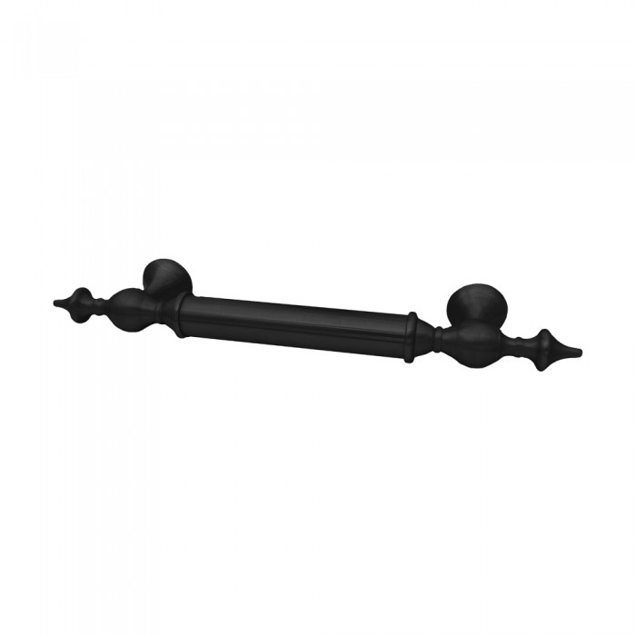 Λαβή εξώπορτας Μονή (1Τεμάχιο) Μαύρη Deco DK400-BL