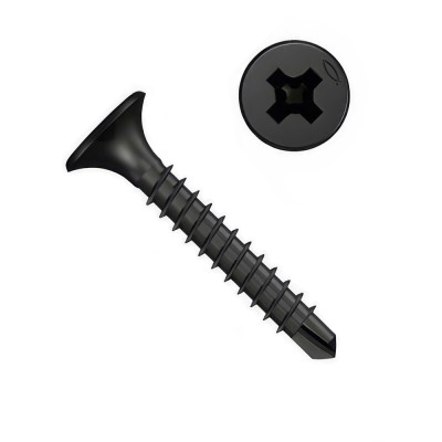 Τρυπανόβιδα Γυψοσανίδας Μαύρη Akifix TB 3.5x25mm 1000 τεμ.