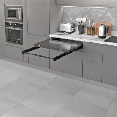 Κρυφός Αναδιπλούμενος Πτυσσόμενος Μηχανισμός Τραπεζιού Starax S-2140-A 564x500x100 Ανθρακί