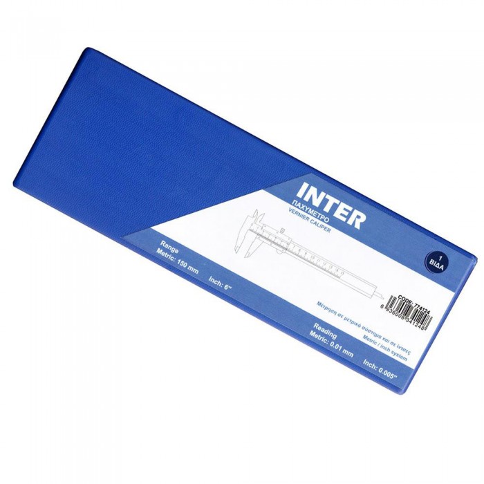 Παχύμετρο Αναλογικό με Εύρος Μέτρησης έως 150mm Inter 774124