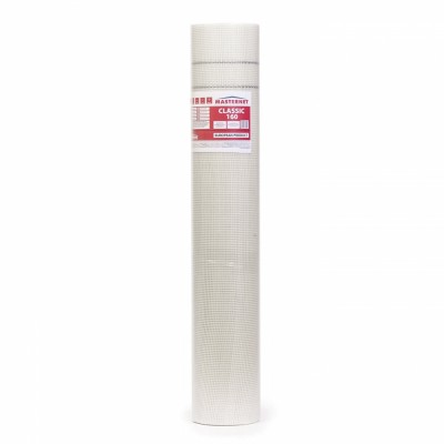 Yαλόπλεγμα Θερμοπρόσοψης σε ρολό 50mx1m MASTERPLAST MASTERNET CLASSIC 160 31063