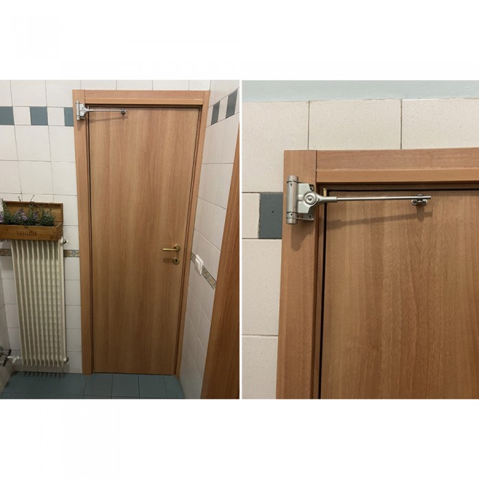 Σούστα επαναφοράς πόρτας Ύψους 75mm Μήκους 240mm και Βάρος Αντοχής 25kg Art.91 Νο1 IBFM Triumph Γαλβανιζέ 091001