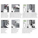 Σούστα επαναφοράς πόρτας Ύψους 75mm Μήκους 240mm και Βάρος Αντοχής 25kg Art.91 Νο1 IBFM Triumph Γαλβανιζέ 091001