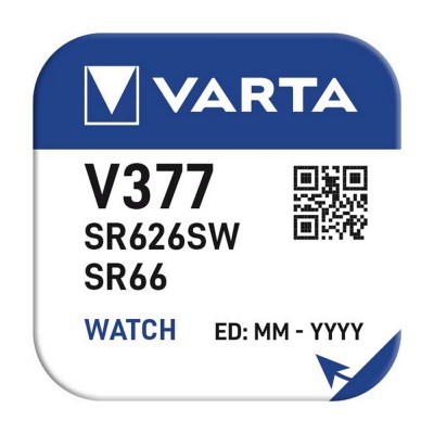 Μπαταρία Ρολογιού 1.55V Varta Watch V377/SR66 1 τεμάχιο