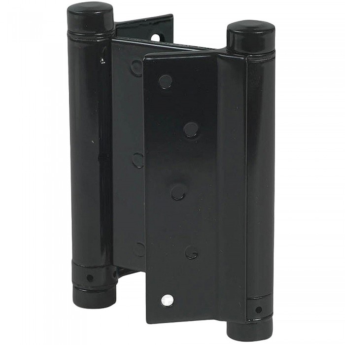 Μεντεσές Επαναφοράς Πόρτας Αλερετούρ (σούστα πόρτας τύπου μπάρ) με Ύψος 75mm (1τεμάχιο) σε χρώμα Μαύρο IBFM No29 106029N