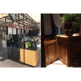 Μεντεσές Επαναφοράς Πόρτας Αλερετούρ (σούστα πόρτας τύπου μπάρ) με Ύψος 75mm (1τεμάχιο) σε χρώμα Μαύρο IBFM No29 106029N