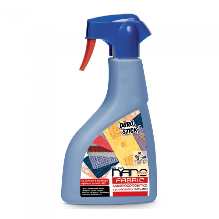 Αδιαβροχοποιητικό & ελαιοαπωθητικό υγρό εμποτισμού για υφάσματα Durostick Nano Proof Fabric DS-300