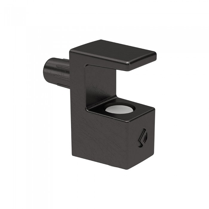 Στήριγμα Γυάλινου Ραφιού για γυαλί πάχους 5-6mm Μαύρο Νίκελ Ø5mm Italiana Ferramenta GRACE 16120030YQ (Τιμή/Τεμάχιο)