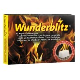 Κύβοι Προσανάμματος για το τζάκι & την ξυλόσομπα 32 Τεμαχίων Λευκά Γερμανίας Wunderblitz